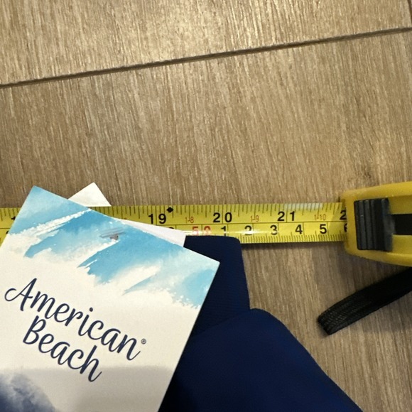 American Beach Women's Plus Size 22W Marine Blue Swim‎ Skirt NEW - Picture 6 of 7